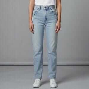 Vintage Rockies Jeans Women's 27/5 High Rise Western Scalloped Pocket 36L Denim